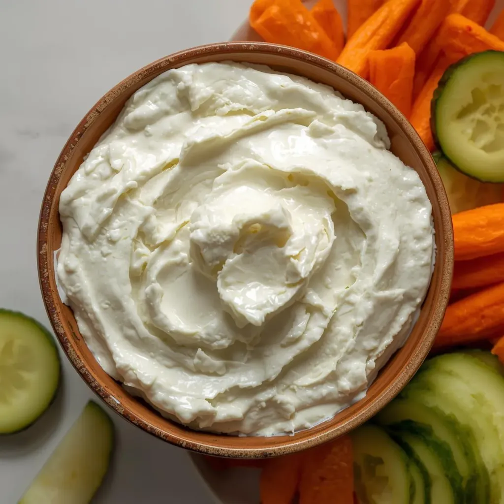 Whipped Feta Dip with Fresh Vegetables