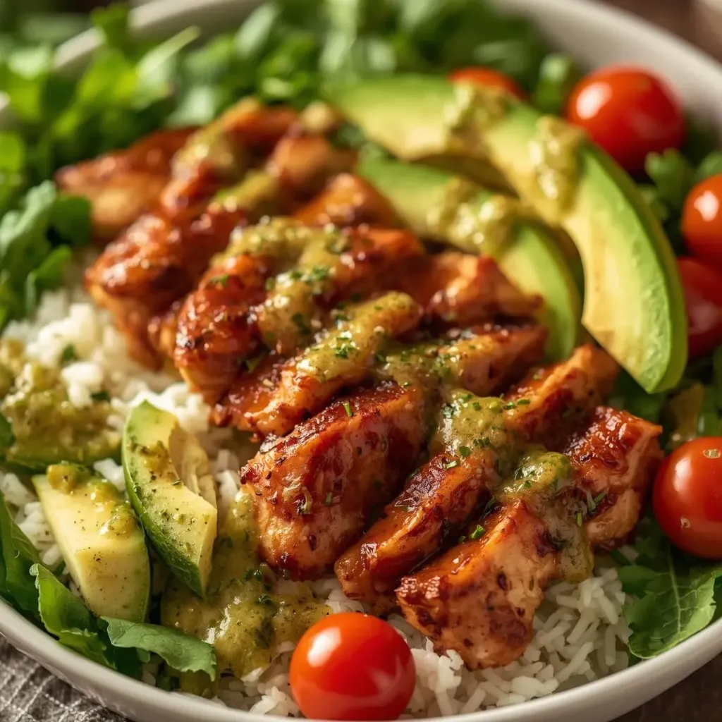 Thursday June 4 - Honey Chipotle Lime Chicken Bowls