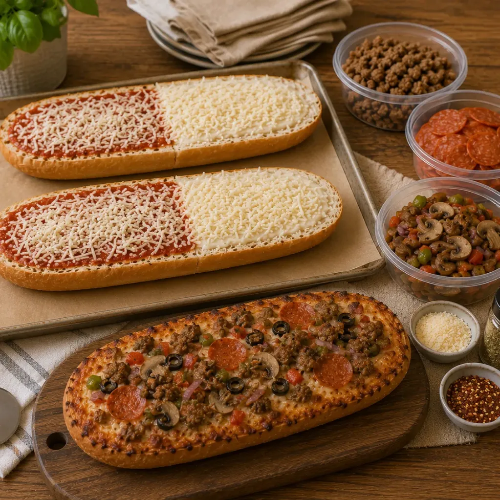 Friday Gather Night - French Bread Pizza Bar