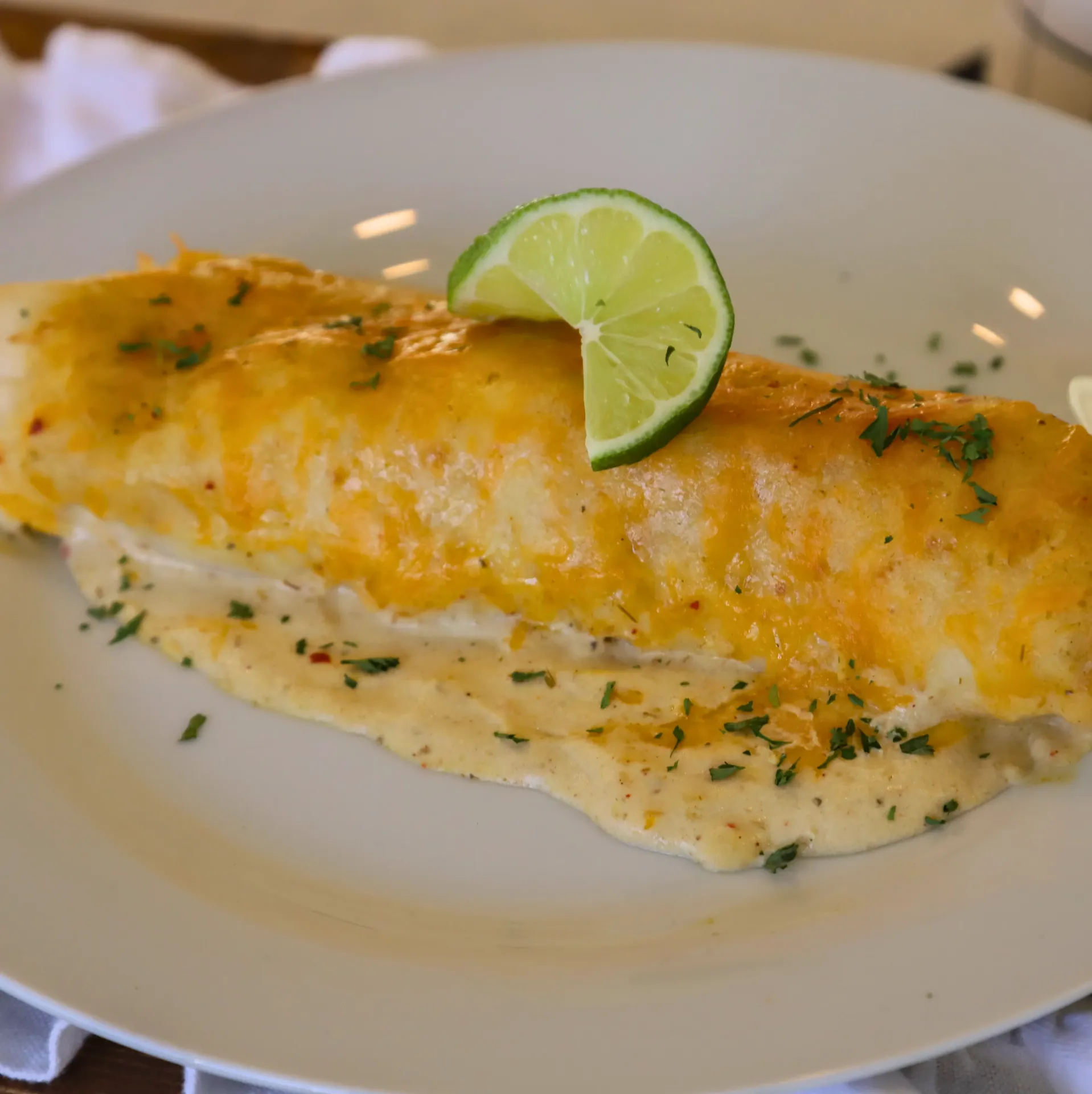 Tuesday Aug 25 - Honey Lime Enchiladas (Gluten Friendly)