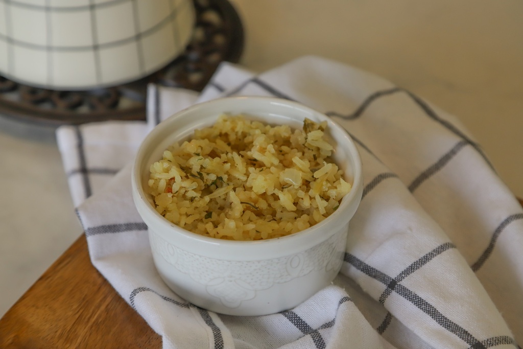 Rice Pilaf — Gathering Size